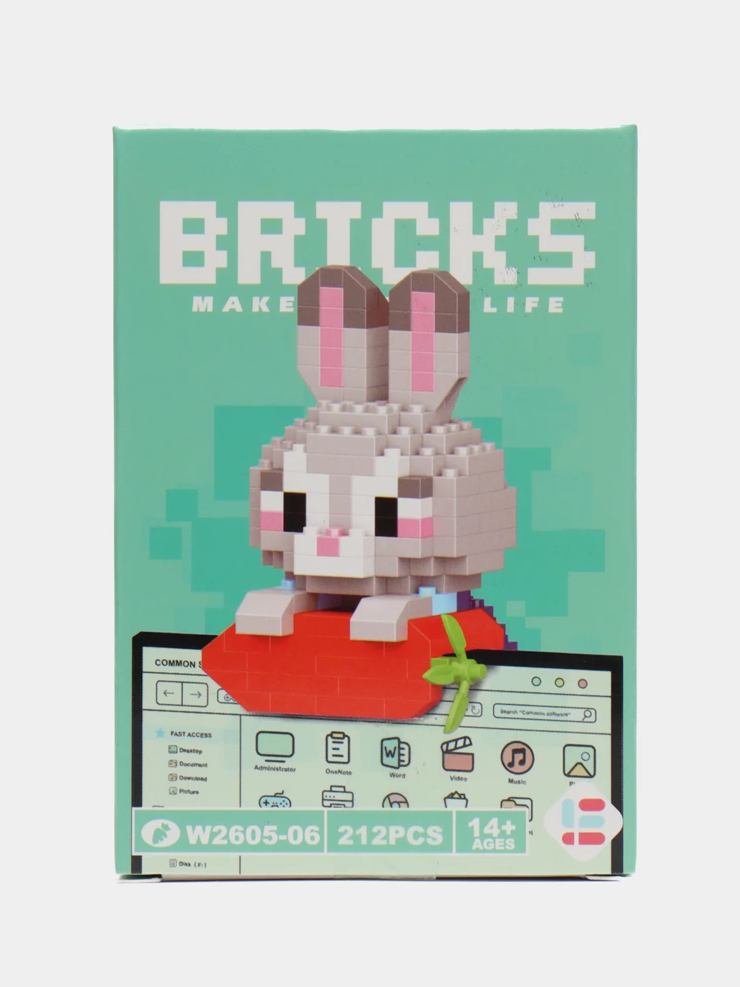Карамельный детский 3D конструктор, игрушка развивающая