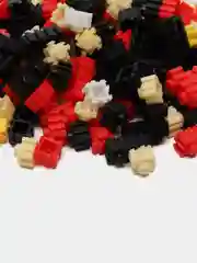 Багровый детский 3D конструктор "Человек паук", "Капитан Америка", "Марио", "Бэтмен", "Пикачу"