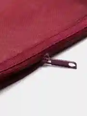 Бордовый пенал, косметичка прозрачный