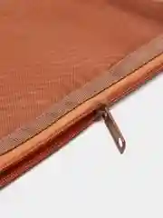 Терракотовый пенал, косметичка прозрачный