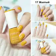 Желтый лак для ногтей,яркие и насыщенные цвета,8мл
