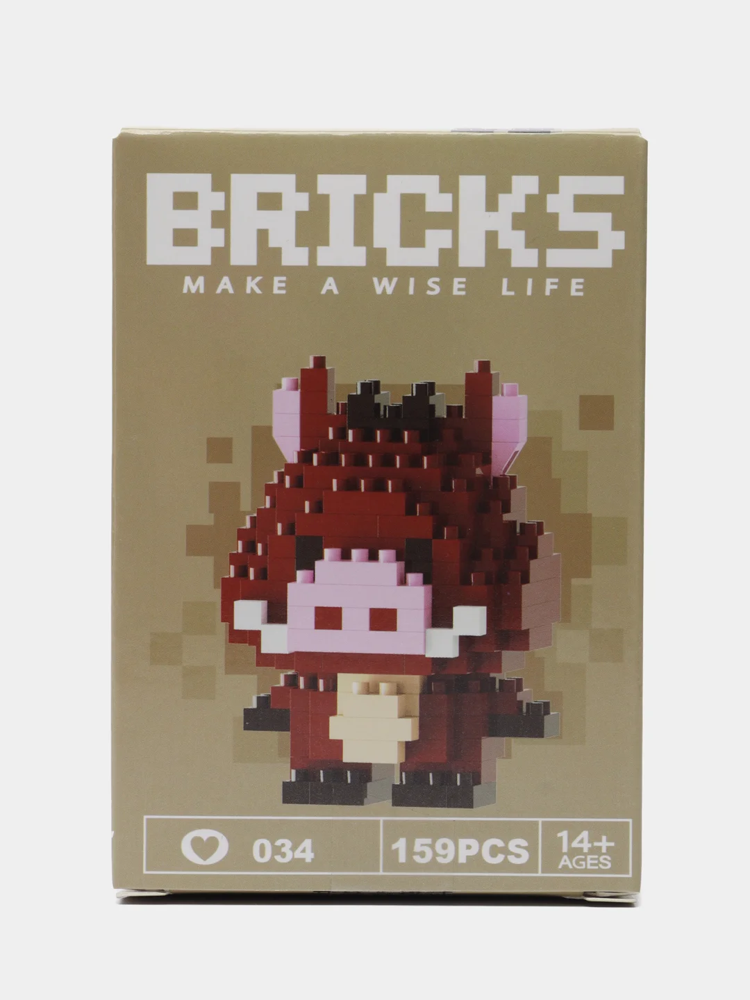 Аметистовый детский 3D конструктор, игрушка развивающая