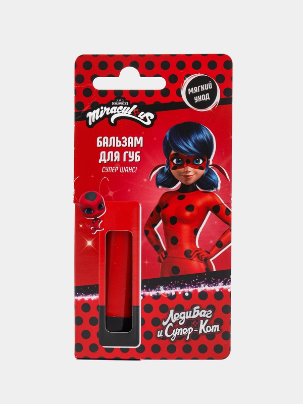 MIRACULOUS Бальзам для губ ЛедиБаг и Супер-Кот 3,5 г
