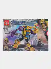 Желтый конструктор ninja,AVENGERS,MARVEL, спорт кар, совместим с Лего