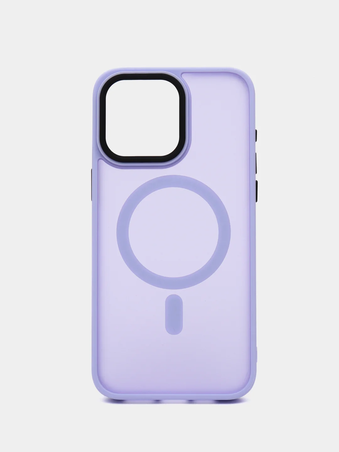 Сиреневый чехол с MagSafe для iPhone 11, 12, 13, 14, 15, Pro, Max, силиконовый с Магсейф