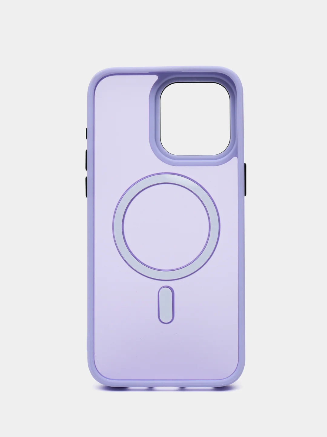 Сиреневый чехол с MagSafe для iPhone 11, 12, 13, 14, 15, Pro, Max, силиконовый с Магсейф