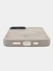 Серый чехол с MagSafe для iPhone 11, 12, 13, 14, 15, Pro, Max, силиконовый с Магсейф