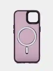 Фиолетовый чехол с MagSafe для iPhone 11, 12, 13, 14, 15, Pro, Max, силиконовый с Магсейф
