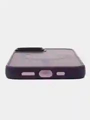 Фиолетовый чехол с MagSafe для iPhone 11, 12, 13, 14, 15, Pro, Max, силиконовый с Магсейф