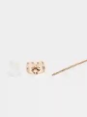 Голубой серьги с кристаллами Swarovski
