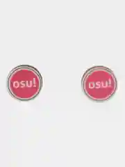 Серьги-пусеты деревянные по музыкальной игре "osu!"