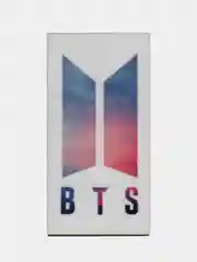 Значок деревянный "BTS"