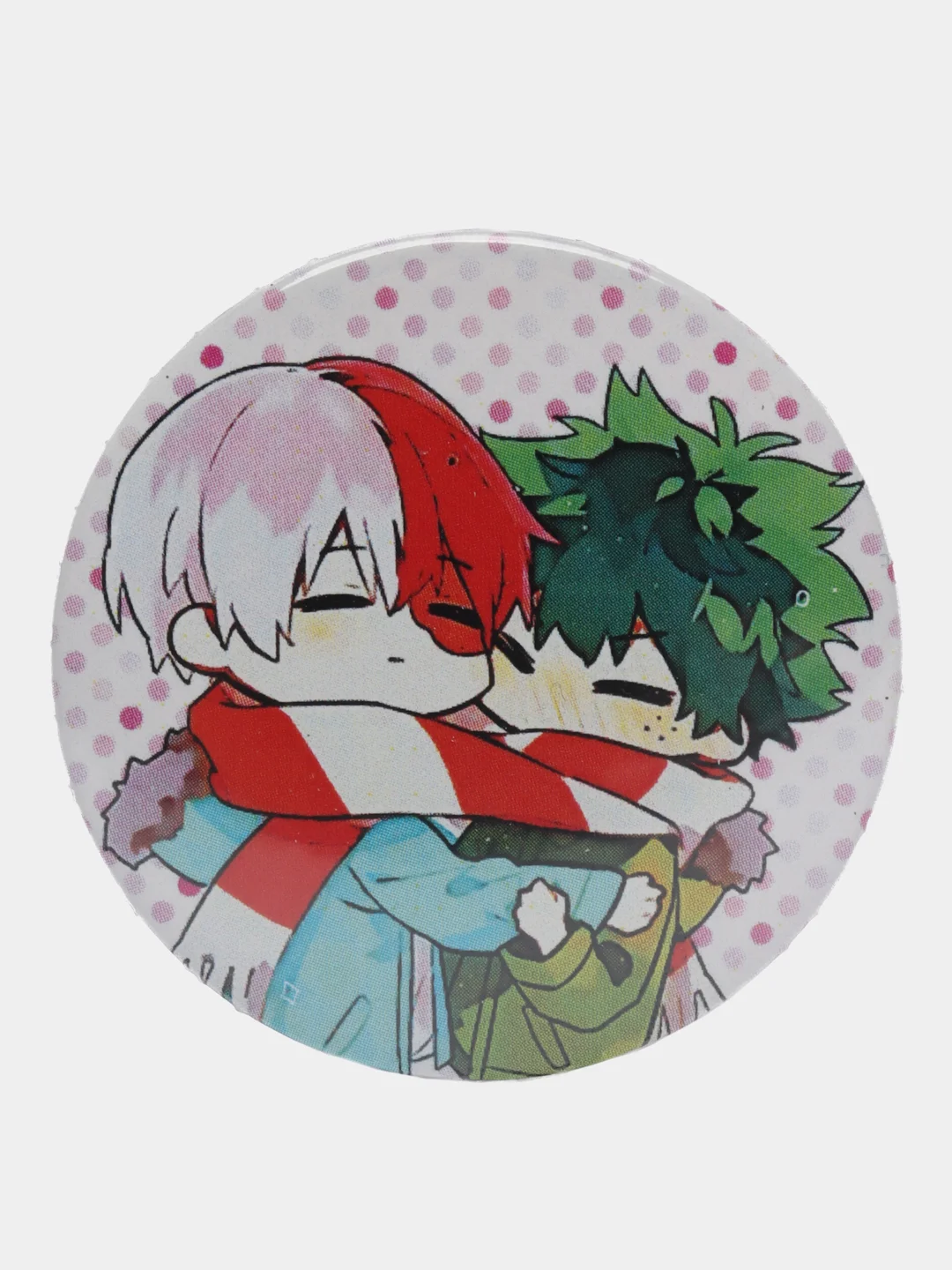 Зеленый значки аниме "Моя геройская академия" (Boku no Hero Academia)