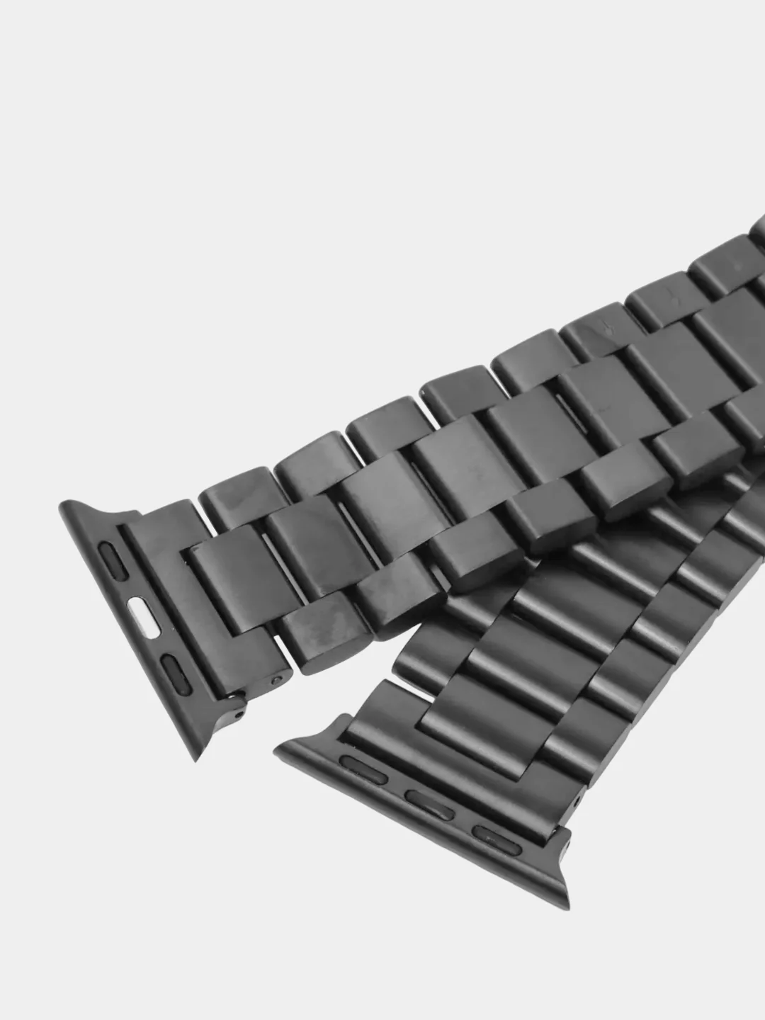 Розовый ремешок для смарт-часов Apple Watch, стальной, блочный, металлический, 38-49 мм, ULTRA