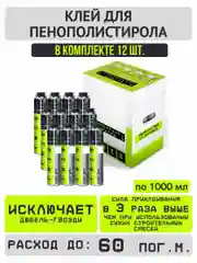 Клей Пена TERMOLIT для пенополистирола, бокс из 12 шт