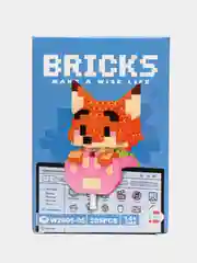 Желтый детский 3D конструктор, игрушка развивающая
