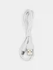 Белый кабель для передачи данных и зарядки мобильных устройств USB - Type-C BOROFONE BX51, 1 м