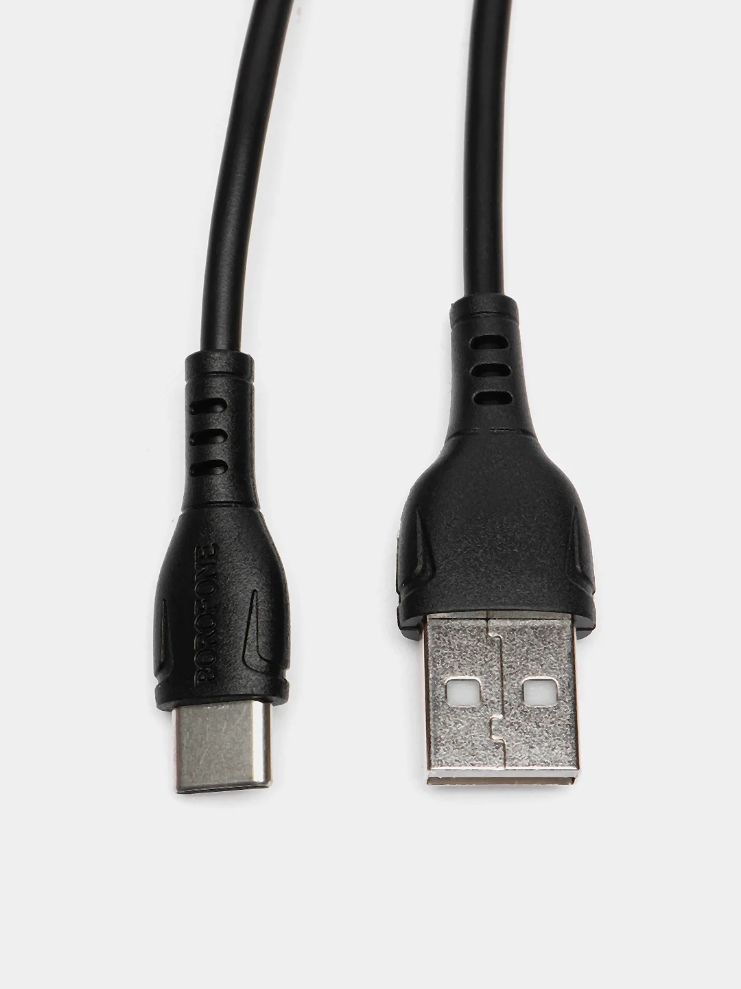 Черный кабель для передачи данных и зарядки мобильных устройств USB - Type-C BOROFONE BX51, 1 м
