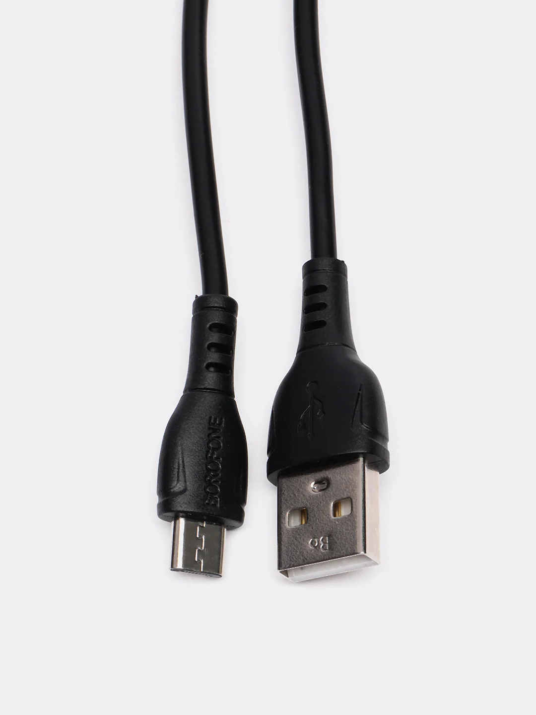Черный кабель для передачи данных и зарядки мобильных устройств USB - micro USB BOROFONE BX51, 1 м
