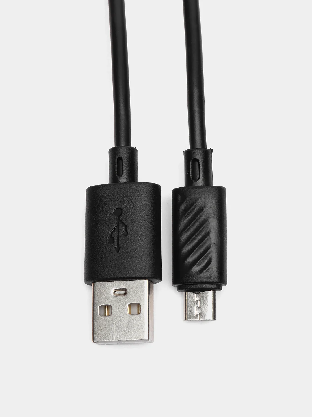 Черный кабель для передачи данных и зарядки мобильных устройств USB - microUSB HOCO X88, 1 м, черный