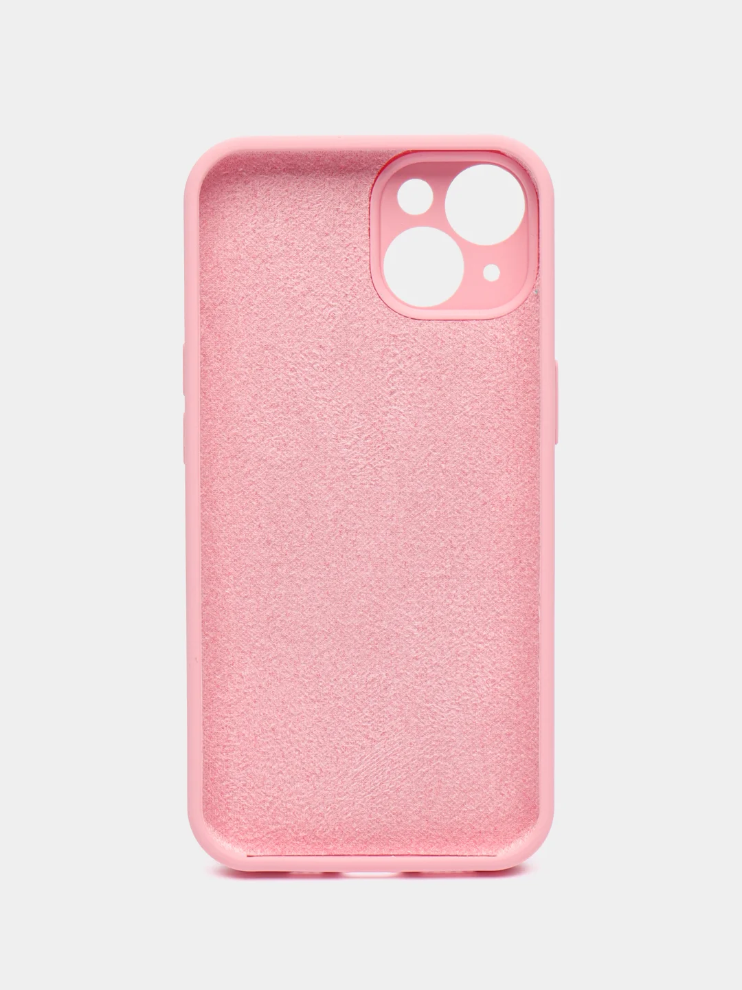 Розовый чехол на iPhone 13 Pro, 13 mini, 13 Pro Max, 11 Pro, 14, 14 Pro силиконовый без логотипа