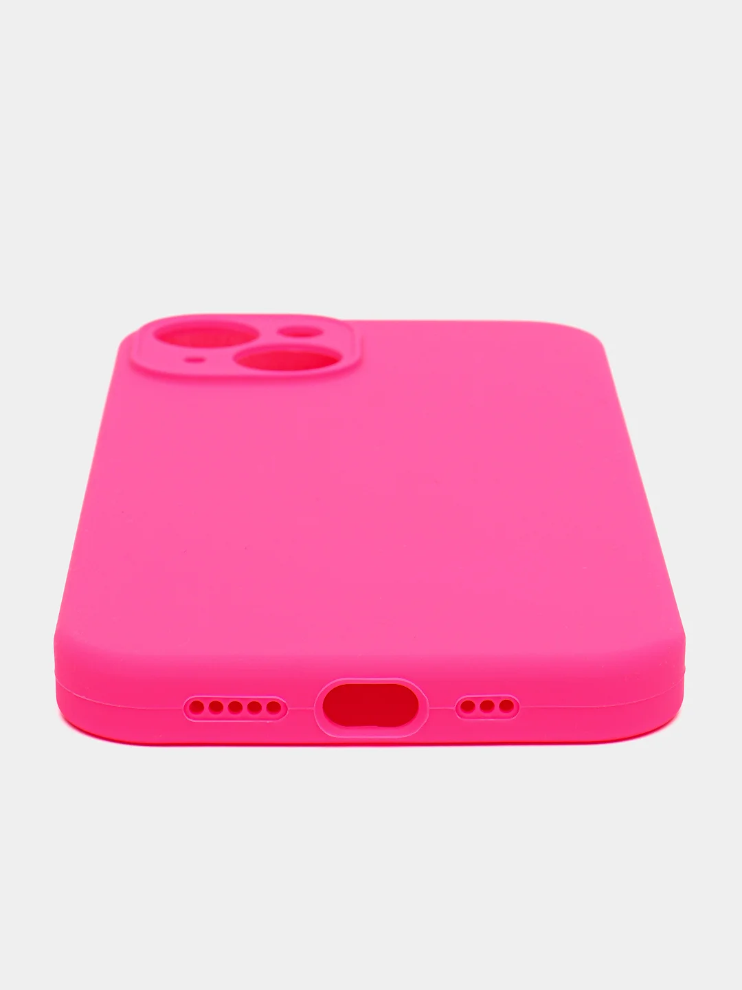 Фуксия чехол на iPhone 13 Pro, 13 mini, 13 Pro Max, 11 Pro, 14, 14 Pro силиконовый без логотипа