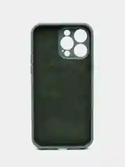 Зеленый чехол на iPhone 13 Pro, 13 mini, 13 Pro Max, 11 Pro, 14, 14 Pro силиконовый без логотипа