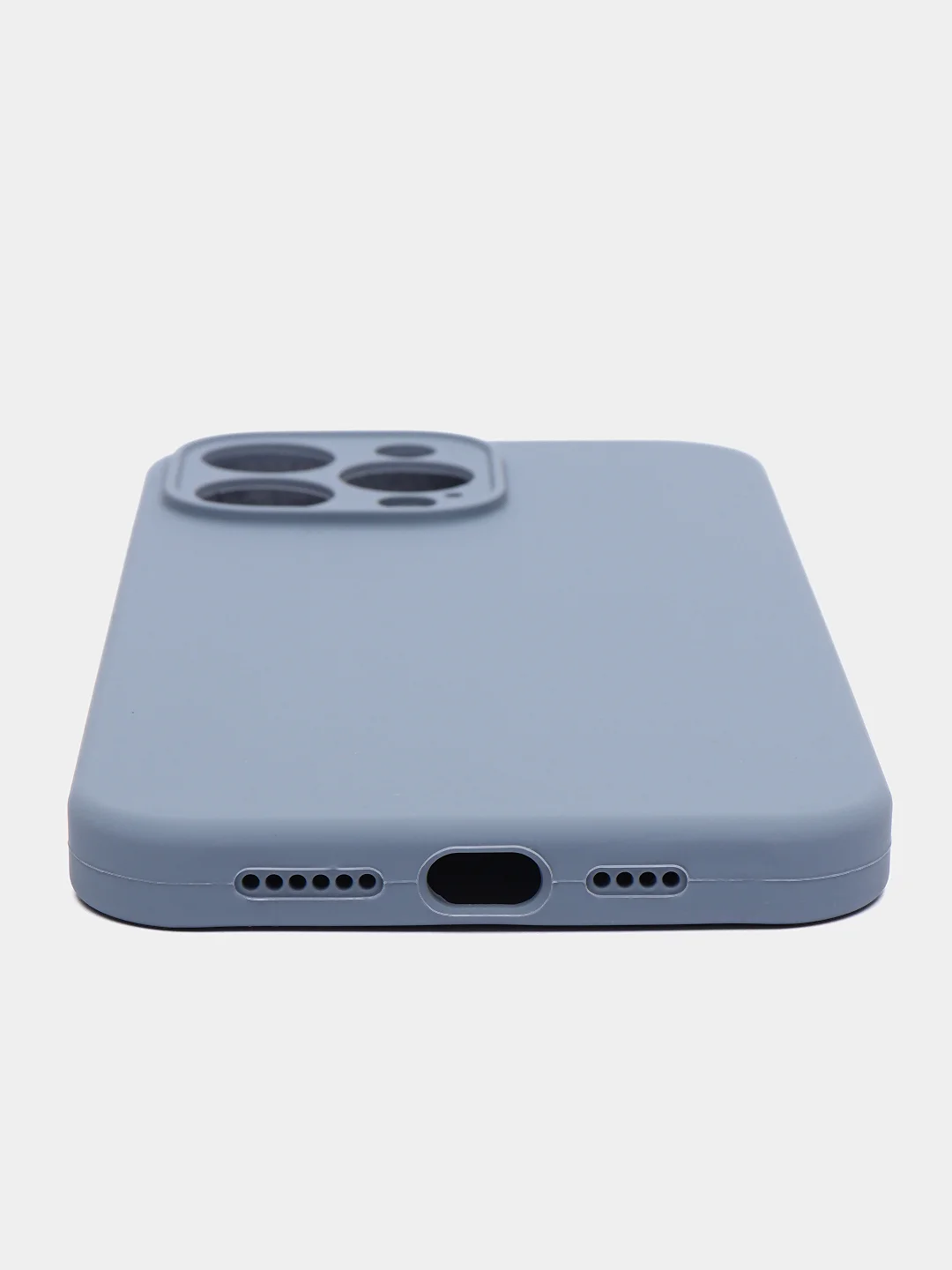 Лавандовый чехол на iPhone 13 Pro, 13 mini, 13 Pro Max, 11 Pro, 14, 14 Pro силиконовый без логотипа