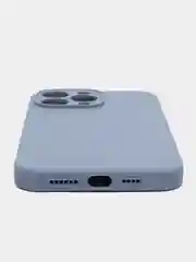 Лавандовый чехол на iPhone 13 Pro, 13 mini, 13 Pro Max, 11 Pro, 14, 14 Pro силиконовый без логотипа