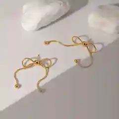 IDILLIYA / Женские серьги бантики