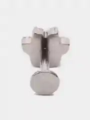Белый серьга для пирсинга из титана "TITANIUM" с внутренней резьбой, серьги женские