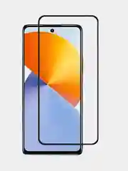 Черный защитное стекло для Infinix Note 30 Pro / Инфиникс Нот 30 Про