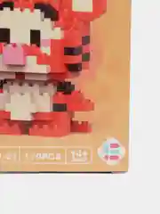 Красный детский 3D конструктор, игрушка развивающая
