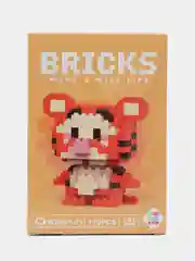 Красный детский 3D конструктор, игрушка развивающая