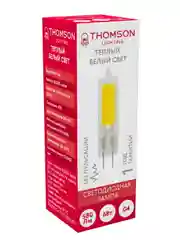 Лампочка светодиодная THOMSON TH-B4220 6 Вт, G4, капсула, 3000K теплый свет