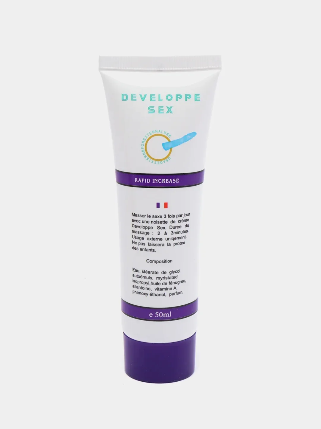 Крем-лубрикант DEVELOPPE SEX для мужчин