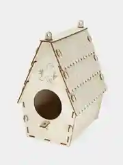 Скворечник для птиц с красками