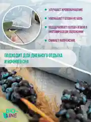 Подушка ортопедическая, для сна, Bio-Line, с лузгой гречихи, 50 х 70 см