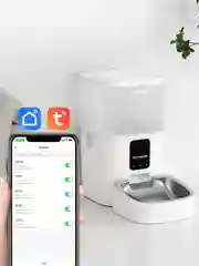 Умная автоматическая кормушка для кошек и собак KaringBee 4L,  Wi-Fi-приложения,KW-4