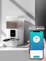 Умная автоматическая кормушка для кошек и собак KaringBee 4L,  Wi-Fi-приложения,KW-4