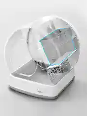 Белый автоматический туалет для кошек KaringBee C10, Wi-Fi, белый, ABS-пластик, 52x53x55,5 см