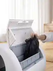 Белый автоматический туалет для кошек KaringBee C10, Wi-Fi, белый, ABS-пластик, 52x53x55,5 см