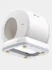 Белый автоматический туалет для кошек KaringBee C10, Wi-Fi, белый, ABS-пластик, 52x53x55,5 см