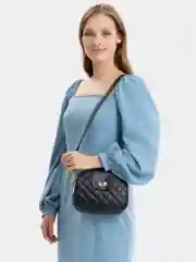 Черный сумка женская кросс-боди через плечо, 2 цвета