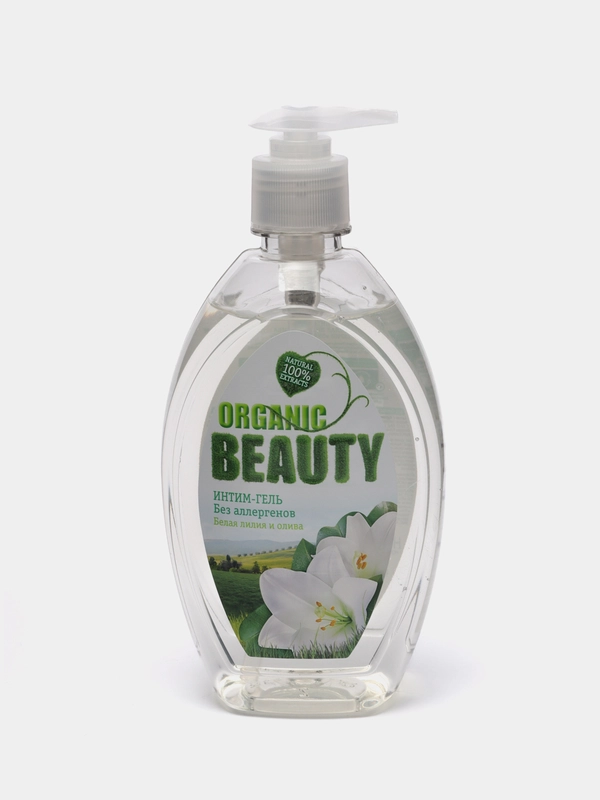 Organic Beauty Интим-гель "Белая лилия и Олива", 500 мл
