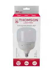 Лампочка светодиодная THOMSON TH-B2366 50 Вт, E27, T140, цилиндр, 6500K холодный свет