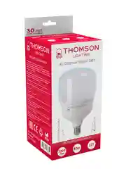 Лампочка светодиодная THOMSON TH-B2365 40 Вт, E27, T120, цилиндр, 6500K холодный свет