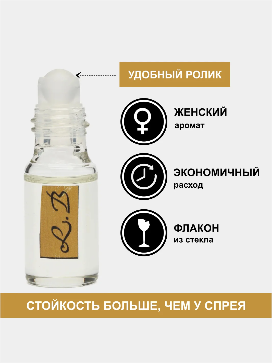 Парфюм масляный по мотивам D&G LIGHT BLUE, пробник (без спирта)