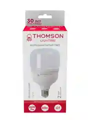 Лампочка светодиодная THOMSON TH-B2364 30 Вт, E27, T100, цилиндр, 6500K холодный свет