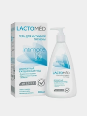 Гель для интимной гигиены LACTOMED, деликатный ежедневный уход, 200 мл